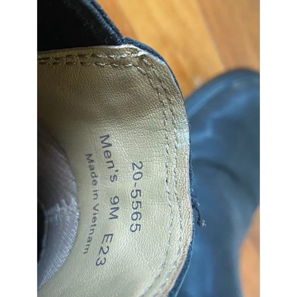 Johnston & Murphy Black Chelsea Boots Waterproof Leather Size 9 XC4